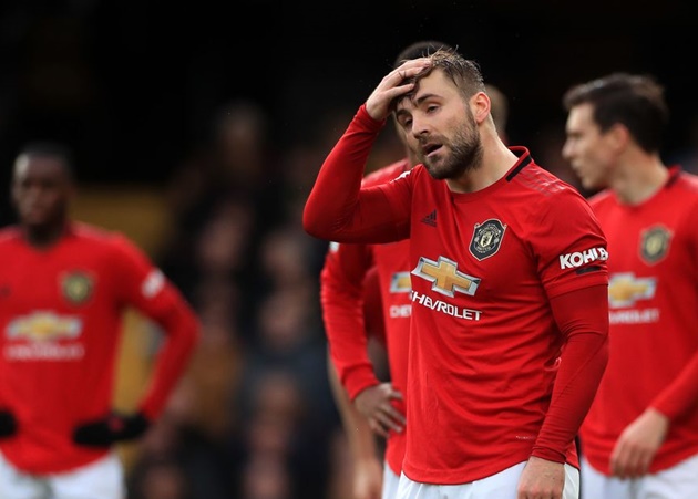 Luke Shaw issues apology to Manchester United fans following defeat to Watford - Bóng Đá