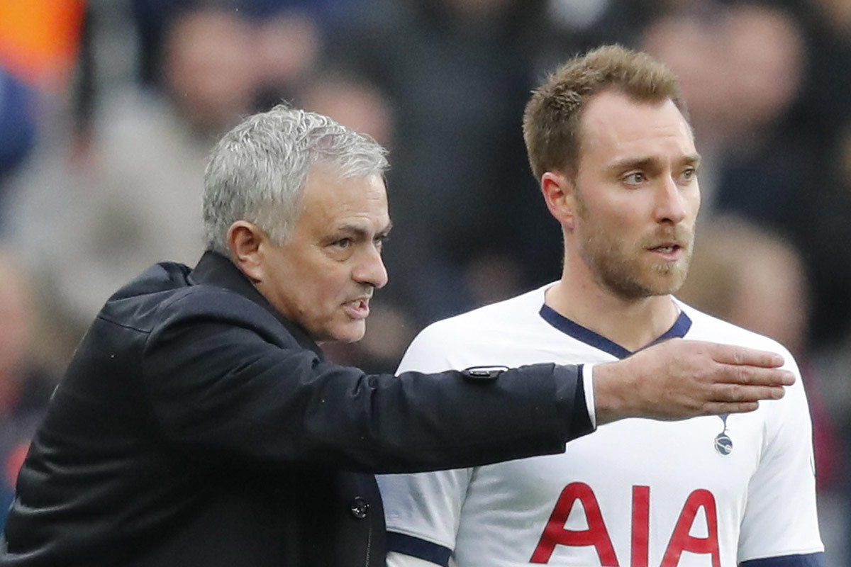 Jose Mourinho says Christian Eriksen needs Tottenham future resolved - Bóng Đá