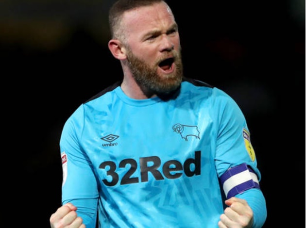 Wayne Rooney scored his first Derby goal... but the Rams were beaten by bottom side Luton  - Bóng Đá