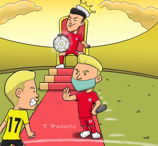 Ảnh chế Bayern thắng Dortmund - Bóng Đá