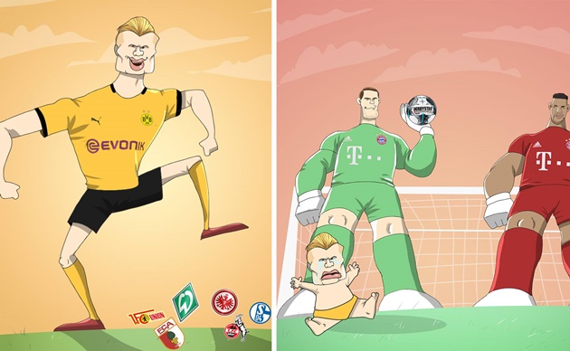 Ảnh chế Bayern thắng Dortmund - Bóng Đá