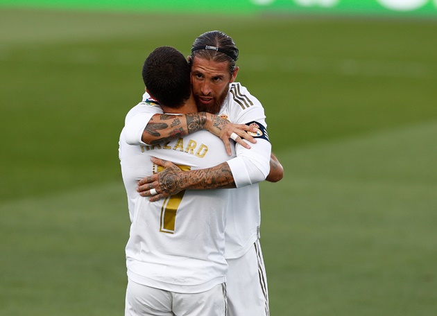 Zidane: “Hazard could have scored himself, but he showed he isn’t selfish by setting up Ramos” - Bóng Đá