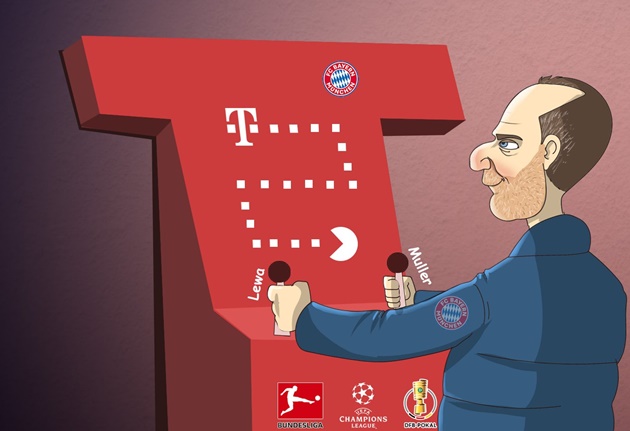 Ảnh chế Bayern vô địch Bundesliga - Bóng Đá