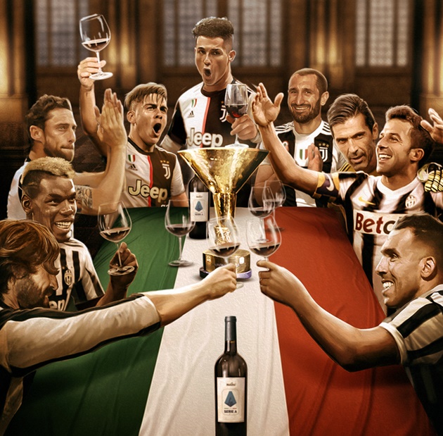 Ảnh chế Juve vô địch Serie A - Bóng Đá