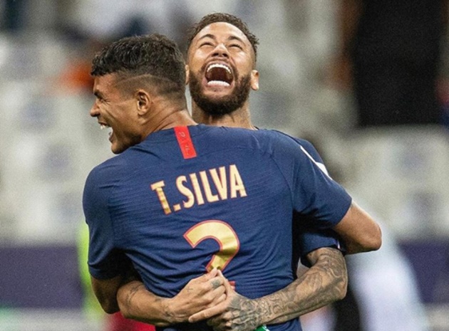 Neymar Bids Farewell to Silva Following Chelsea Move - Bóng Đá