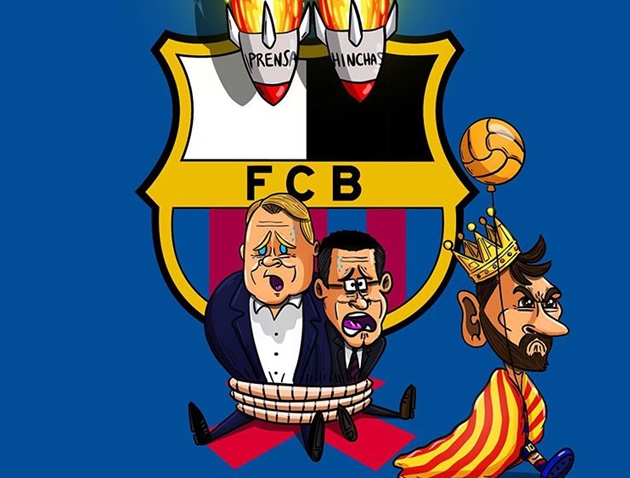 Ảnh chế Barca thời Koeman - Bóng Đá