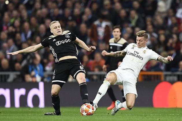 Donny van de Beek had deal AGREED to join Real before coronavirus scuppered the move leaving United to swoop in reveals Dutch star's agent - Bóng Đá