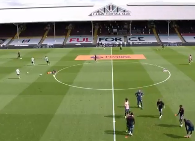 Dani Ceballos and Eddie Nketiah involved in pre-match bust up before Fulham fixture - Bóng Đá