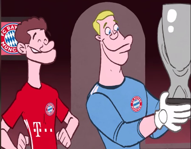 Ảnh chế Bayern ăn siêu cúp - Bóng Đá