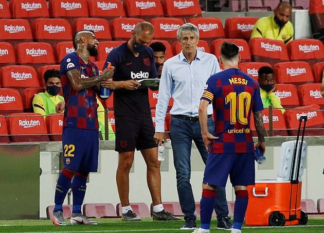 Barcelona’s Lionel Messi was told ‘You know where the door is’ by Quique Setien - Bóng Đá