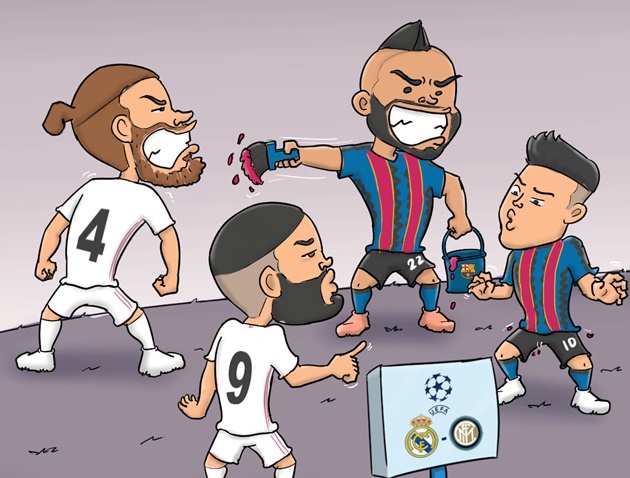 Cười té khói với loạt ảnh chế vòng bảng Champions League - Bóng Đá