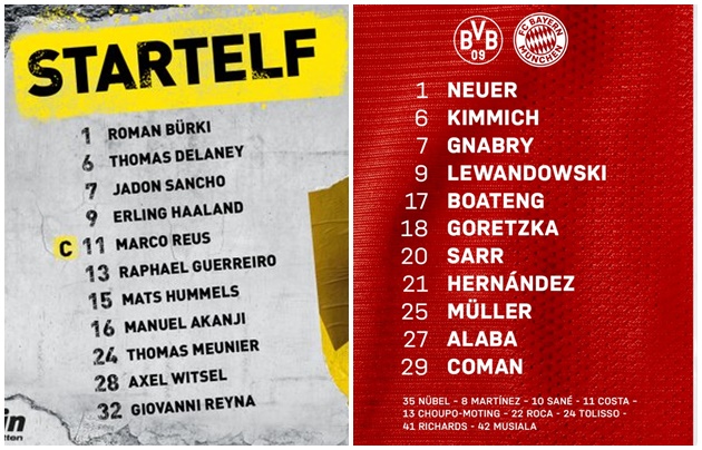TRỰC TIẾP Dortmund - Bayern: Siêu kinh điển của những đại pháo - Bóng Đá