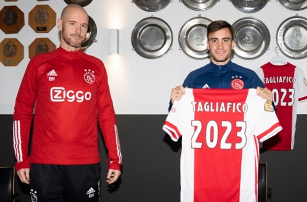  Official: Nico Tagliafico extends contract at Ajax until 2023  - Bóng Đá