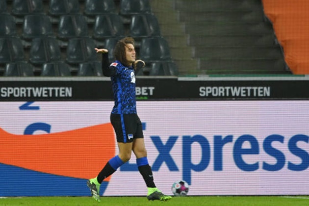 Matteo Guendouzi scores superb goal for Hertha Berlin - Bóng Đá