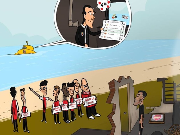 Cười té khói với loạt ảnh chế Man City đè bẹp Arsenal - Bóng Đá