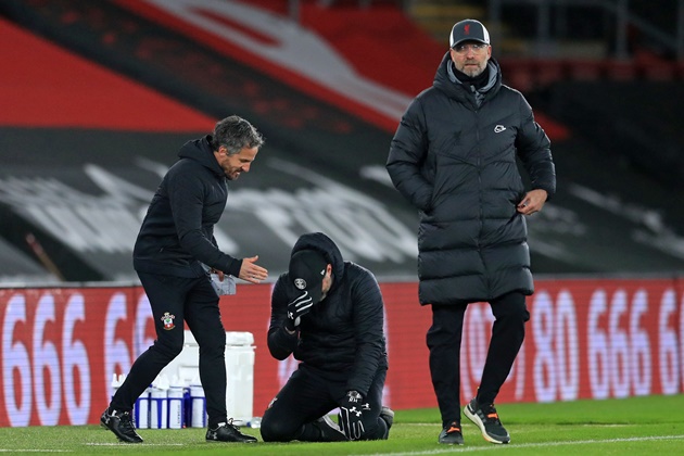 'It was the wind!' - Hasenhuttl explains post-match tears following Southampton's 'perfect' victory over Liverpool - Bóng Đá