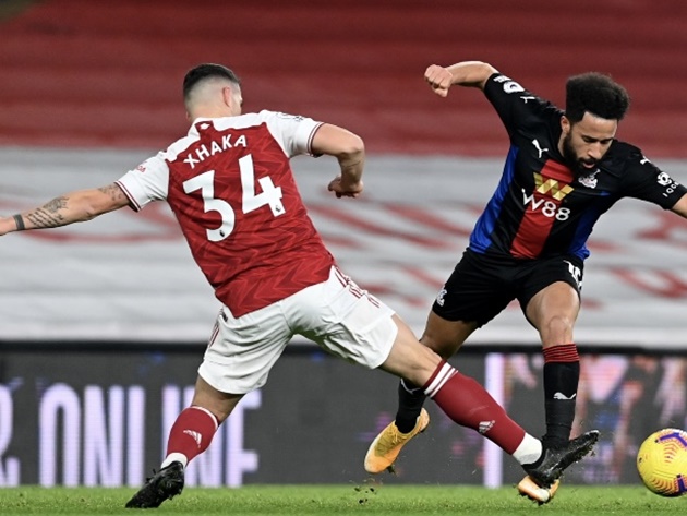5 điểm nhấn Arsenal 0-0 Palace: Pháo thủ lệch cánh, 2 mặt của Xhaka - Bóng Đá