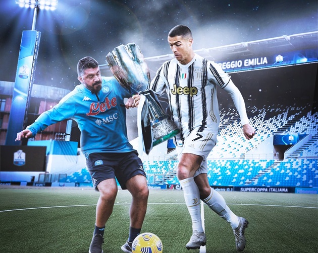 Cộng đồng mạng hài hước chế ảnh Napoli cần sự máu lửa của HLV Gennaro Gattuso mới có thể chống lại địch thủ hùng mạnh.