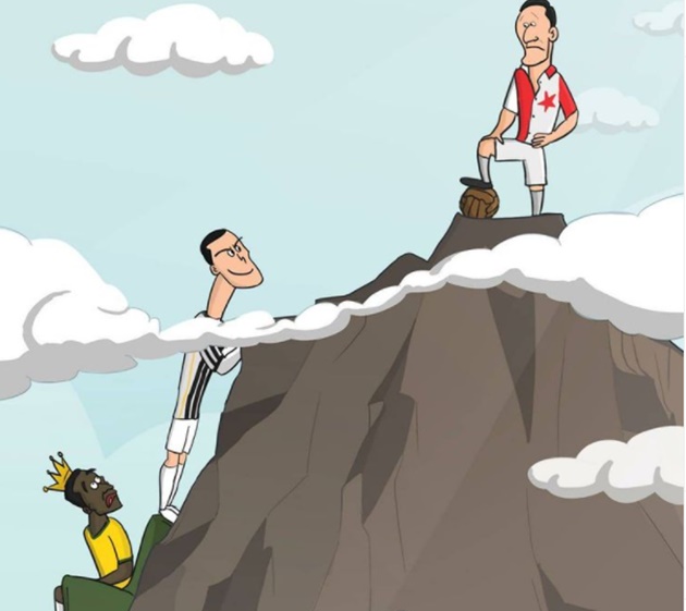 Cười té khói với loạt ảnh chế Ronaldo phá kỷ lục ghi bàn - Bóng Đá