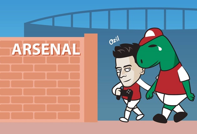 Cười té khói với loạt ảnh chế Ozil chia tay Arsenal - Bóng Đá