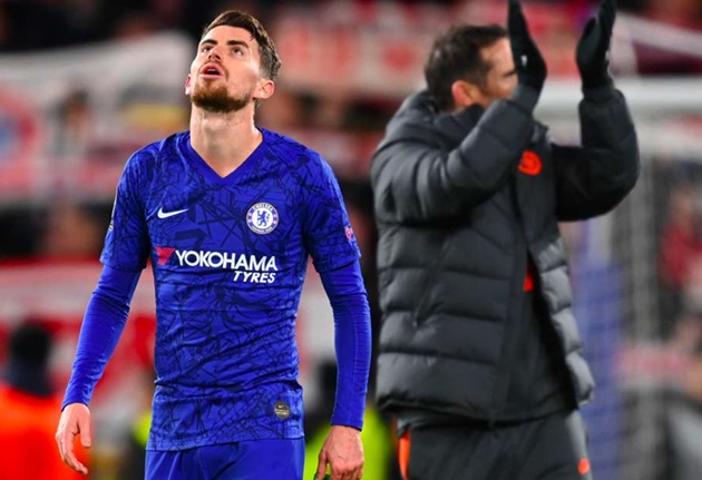 Jorginho từng suýt ra đi trước Lampard.