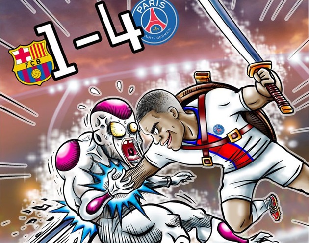 Cười té khói với loạt ảnh chế PSG đại thắng Barca - Bóng Đá