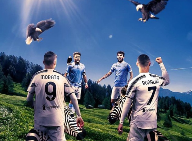 Tại Allianz Arena, Juventus phải tiếp đón đối thủ không hề dễ chơi là Lazio.