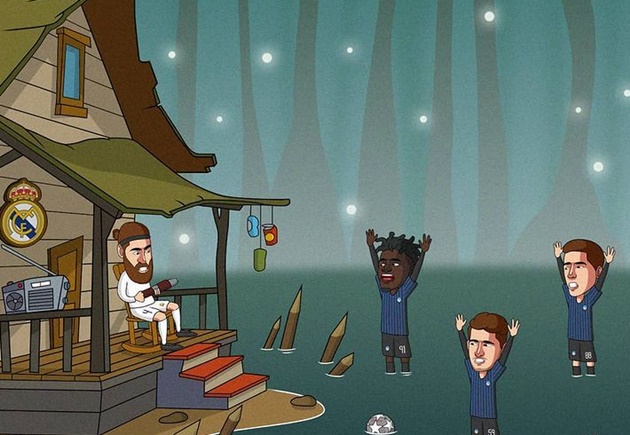 Cười té khói với loạt ảnh chế vòng 1/8 Champions League  - Bóng Đá