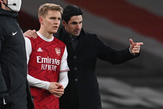 Martin Odegaard speaks out on his future and praises ‘incredible’ Arsenal boss Mikel Arteta   - Bóng Đá