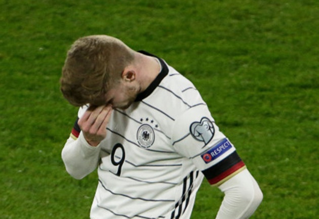 Gundogan comments on Timo Werner's shocking miss in Germany's North Macedonia defeat - Bóng Đá