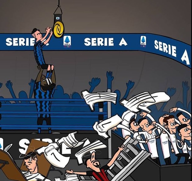 Cười té khói với loạt ảnh chế Inter vô địch Serie A  - Bóng Đá