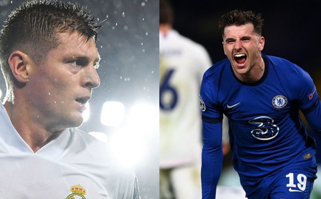 Mason Mount hits back at Toni Kroos after Chelsea beat Real Madrid to reach Champions League final - Bóng Đá