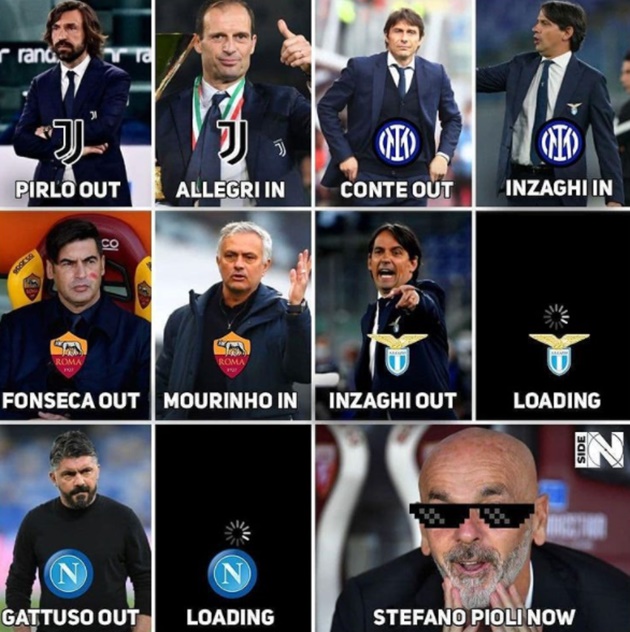 Cười té khói với loạt ảnh chế Allegri thay thế Pirlo - Bóng Đá