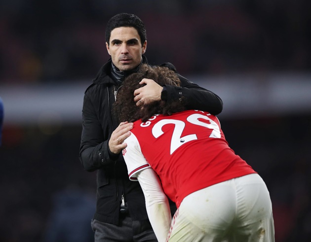 What happened between Mikel Arteta and Matteo Guendouzi? - Bóng Đá