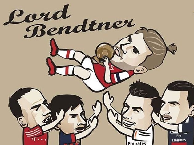 Cười té khói với loạt ảnh chế Bendtner giải nghệ - Bóng Đá