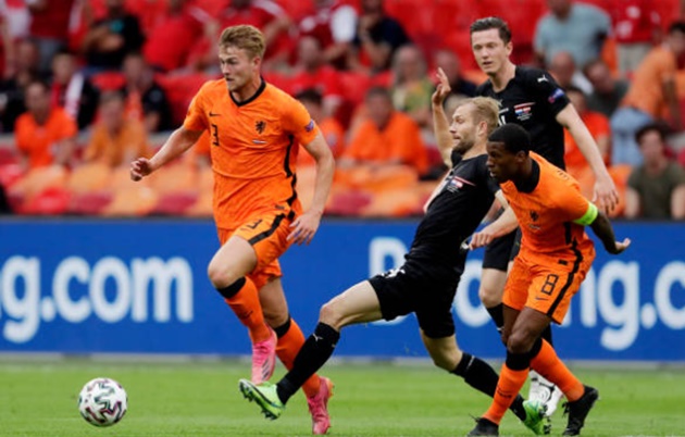 TRỰC TIẾP Hà Lan 1-0 Áo (H1): De Ligt bẻ gãy thế công đối thủ - Bóng Đá