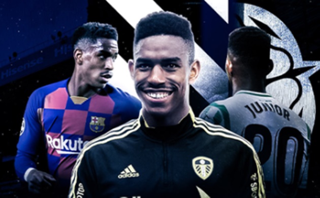 Leeds United have signed Júnior Firpo from Barcelona - Bóng Đá