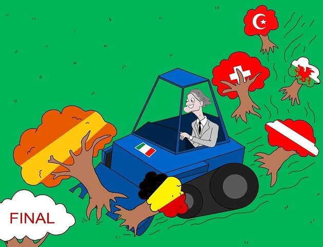 Cười té khói với loạt ảnh chế bán kết EURO - Bóng Đá