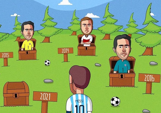 Cười té khói với loạt ảnh chế chung kết Copa America - Bóng Đá