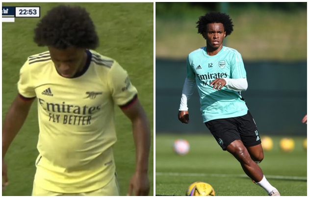 Willian pre-season picture explained after Arsenal fans slam winger’s physique during pre-season game - Bóng Đá