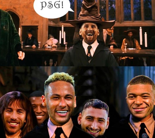 Cười té khói với loạt ảnh chế Messi gia nhập PSG - Bóng Đá