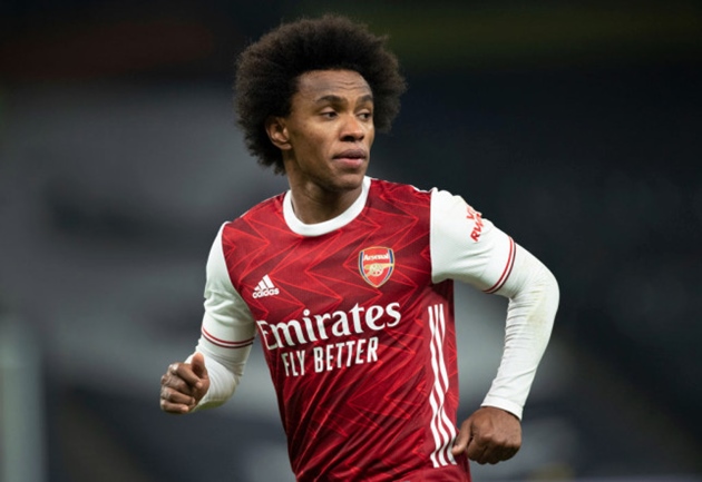 Willian reflects on Arsenal nightmare: I wasn’t happy at the club - Bóng Đá