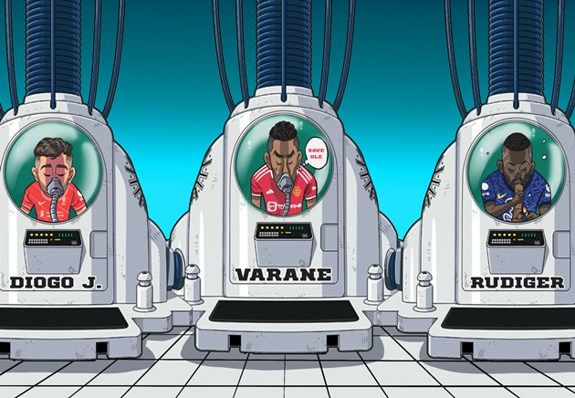 Diogo Jota, Raphael Varane và Antonio Rudiger là nạn nhân của "Virus FIFA" đợt này bởi các chấn thương khác nhau.