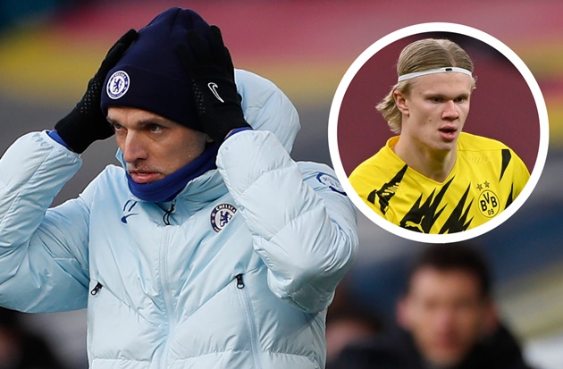Chelsea boss Tuchel claims he 'fell into a trap' in discussing Haaland transfer - Bóng Đá