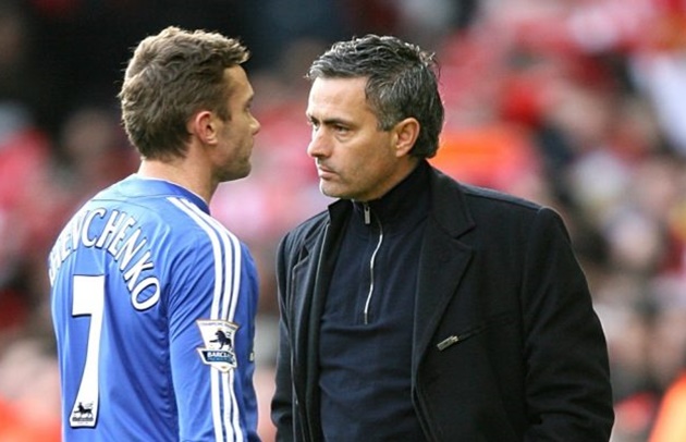 Shevchenko sa lầy ở Stamford Bridge.