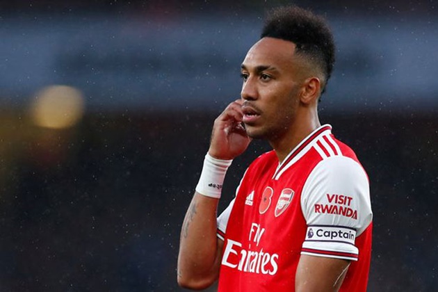 Aubameyang bị thất sủng.