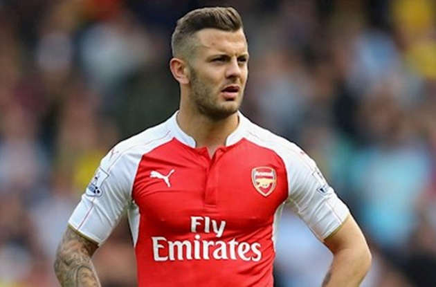 Arteta được hỏi về Jack Wilshere.