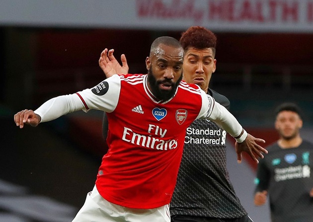 Kevin Campbell has compared Arsenal striker Alexandre Lacazette to Liverpool’s Roberto Firmino - Bóng Đá