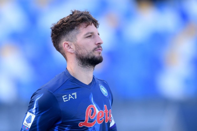 Cristiano Giuntoli – Director of Football at Napoli – said: “We’ve an option to extend Mertens current contract until June 2023
