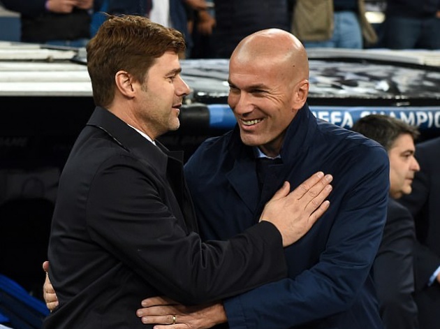 Mauricio Pochettino refuses to be drawn into 'great coach' Zinedine Zidane replacing him at PSG - Bóng Đá
